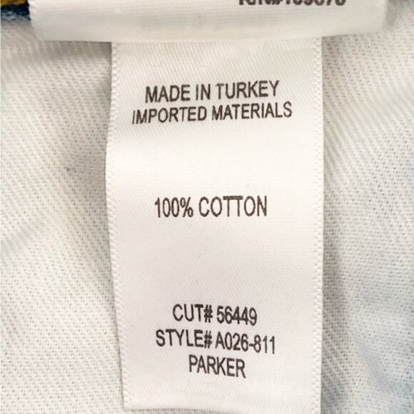 AGOLDE THE PARKER 100% cotton Hong rise raw hem denim shorts 24 - Picture 8 of 9